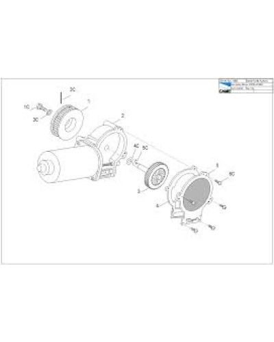 Моторедуктор RODEO Came 119RIP119 в Сергиевом Посаде Запчасти для шлагбаумов и автоматики Pintop.ru