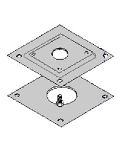 Монтажное основание CLM CLM-N CSS CSS-N DOC-L DOC-LN Came 119RIR001 в Сергиевом Посаде Запчасти для шлагбаумов и автоматики Pintop.ru