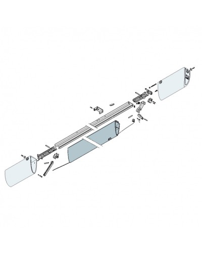 Механизм верхний профиля DF Came 119RIR226 в Сергиевом Посаде Запчасти для шлагбаумов и автоматики Pintop.ru