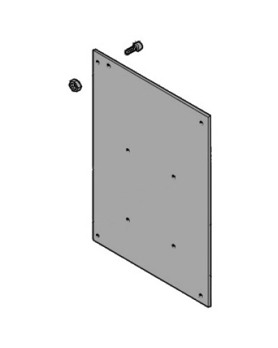 Пластина крепления блока управления BY-3500T Came 119RIY064 в Сергиевом Посаде Запчасти для шлагбаумов и автоматики Pintop.ru