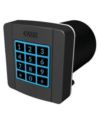Клавиатура кодонаборная накладная, 12 кнопок, синяя подсветка Came 806SL-0150 в Сергиевом Посаде Запчасти для шлагбаумов и автоматики Pintop.ru