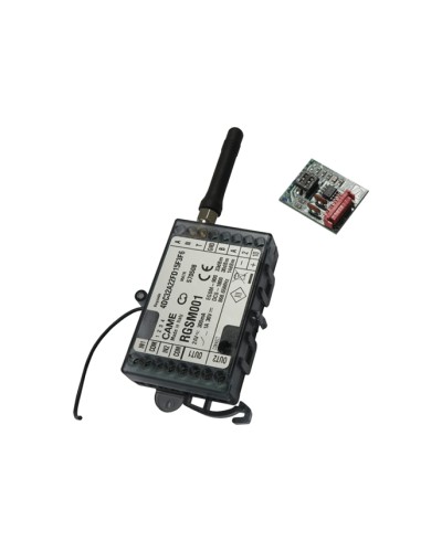 Шлюз GSM для управления автоматикой посредством технологии CAME Connect Came RGSM001S в Сергиевом Посаде Устройства радиоуправления для шлагбаумов и автоматики Pintop.ru