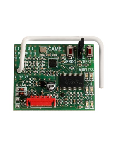 Встраиваемая плата радиоканала для беспроводных устройств системы RIO v2.0 Came RIOCN8WS в Сергиевом Посаде Устройства радиоуправления для шлагбаумов и автоматики Pintop.ru