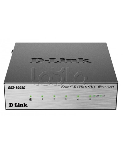 Коммутатор 5-портовый D-Link DES-1005D/O2B в Сергиевом Посаде Коммутаторы Pintop.ru