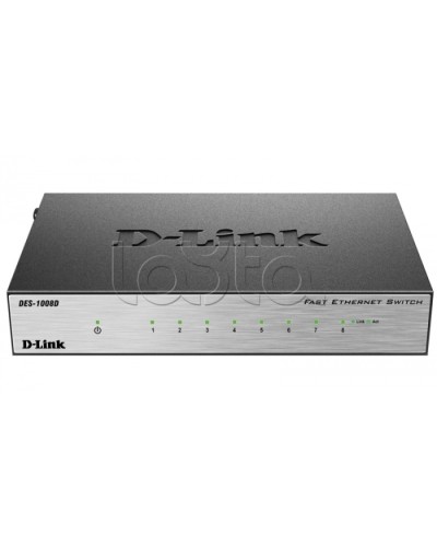 Коммутатор D-Link DES-1008D/L2B в Сергиевом Посаде Коммутаторы Pintop.ru