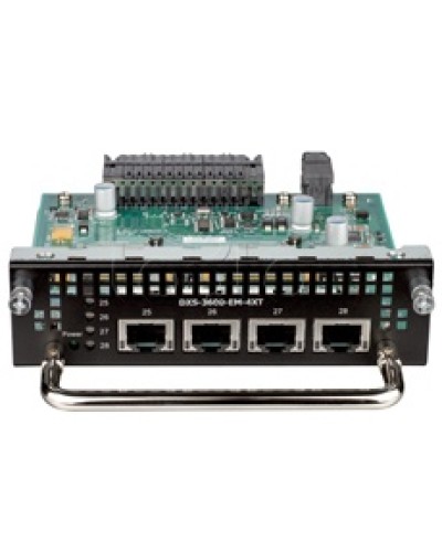 Модуль расширения с 4 портами D-Link DXS-3600-EM-4XT/A1A в Сергиевом Посаде Дополнительное оборудование для сетей Pintop.ru