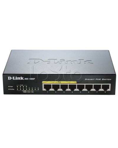 Коммутатор D-Link DGS-1008P/E1A в Сергиевом Посаде Коммутаторы Pintop.ru