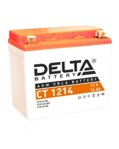Аккумулятор АКБ 12 - 14 Delta CT 1214 в Сергиевом Посаде Электротехническое оборудование Pintop.ru