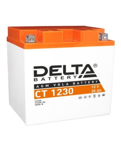 Аккумулятор АКБ 12 - 30 Delta CT 1230 в Сергиевом Посаде Электротехническое оборудование Pintop.ru
