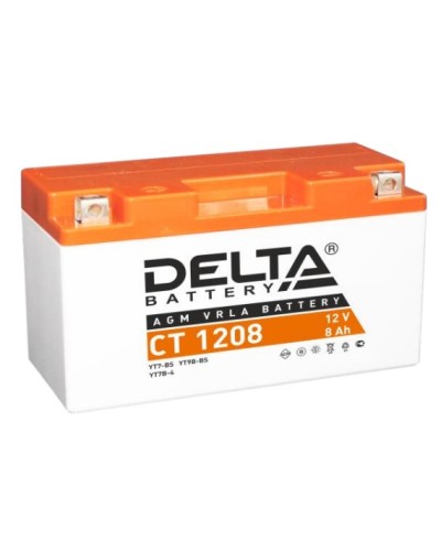 Аккумулятор АКБ 12 - 8 Delta CT 1208 в Сергиевом Посаде Электротехническое оборудование Pintop.ru