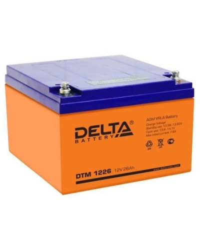 Аккумулятор свинцово-кислотный Delta DTM 1226 в Сергиевом Посаде Электротехническое оборудование Pintop.ru