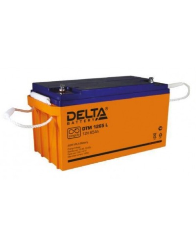 Аккумулятор свинцово-кислотный Delta DTM 1265 L в Сергиевом Посаде Электротехническое оборудование Pintop.ru