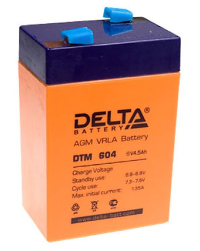 Аккумулятор свинцово-кислотный Delta DTM 6045 в Сергиевом Посаде Электротехническое оборудование Pintop.ru