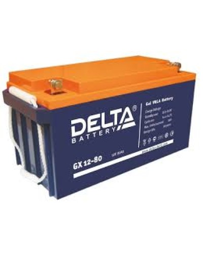 Аккумулятор свинцово-кислотный Delta GX 12-80 в Сергиевом Посаде Электротехническое оборудование Pintop.ru