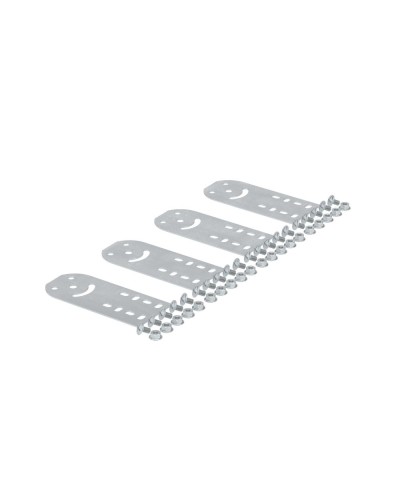 Пластина крепежная GSV H35 в комплекте с крепежными элементами, необходимыми для монтажа DKC SPV00350K в Сергиевом Посаде Аксессуары для лотков Pintop.ru