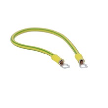 Перемычка медная сеч. 6 мм2, с наконечниками под винт М6, в комплекте с метизами DKC (SC6L300KHDZ)