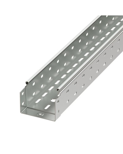 Лоток перфорированный 100х50 L3000 толщ.1,5 мм, горячеоцинкованный DKC (3526215HDZ) в Сергиевом Посаде Аксессуары для лотков Pintop.ru