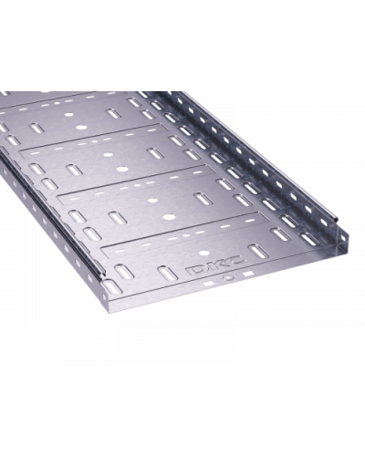 Лоток перфорированный 400х50 L3000, горячеоцинкованный DKC 35266HDZ в Сергиевом Посаде Кабельные лотки Pintop.ru