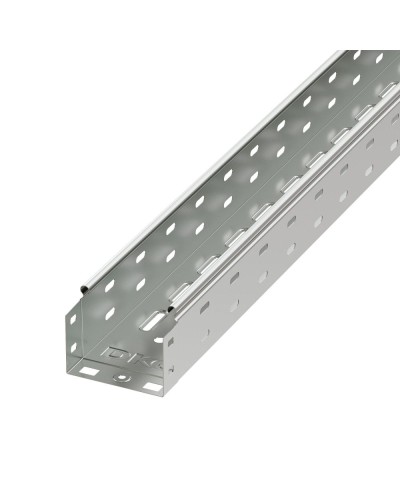 Лоток перфорированный 100х80 L2000, горячеоцинкованный DKC 35312HDZ в Сергиевом Посаде Кабельные лотки Pintop.ru
