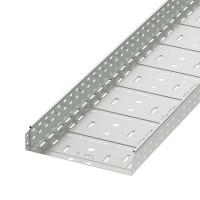 Лоток перфорированный 400х80 L 2000, горячеоцинкованный DKC 35316HDZ