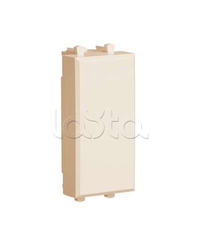 Заглушка Ванильная дымка Avanti модульная, 1 мод DKC 4405991 в Сергиевом Посаде Аксессуары для стоек и шкафов Pintop.ru