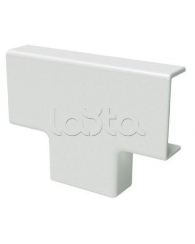 Тройник белый (розница 4 шт в пакете, 20 пакетов в коробке) DKC (00525R) в Сергиевом Посаде Аксессуары для кабель-канала Pintop.ru