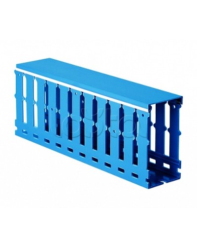 Короб перфорированный, синий RL6 40x80 DKC 01260RL в Сергиевом Посаде Аксессуары для кабель-канала Pintop.ru