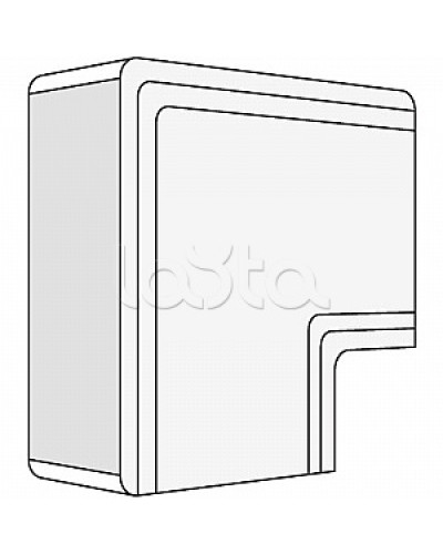 Угол плоский 150x60 NPAN DKC 01747 в Сергиевом Посаде Аксессуары для кабель-канала Pintop.ru
