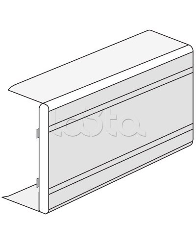 Тройник/отвод NTAN 60x40 мм DKC 01755 в Сергиевом Посаде Аксессуары для кабель-канала Pintop.ru