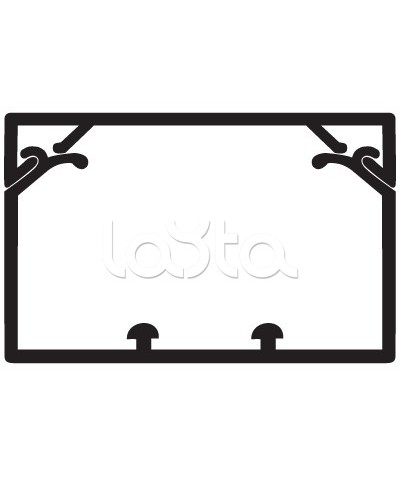 Кабель-канал 80x40 с крышкой с направляющими для установки разделителей TA-GN DKC 01781 в Сергиевом Посаде Кабель-канал Pintop.ru