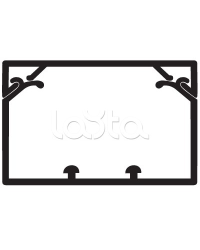 Кабель-канал 100x60 с крышкой с направляющими для установки разделителей TA-GN 100x60 мм DKC 01786 в Сергиевом Посаде Кабель-канал Pintop.ru