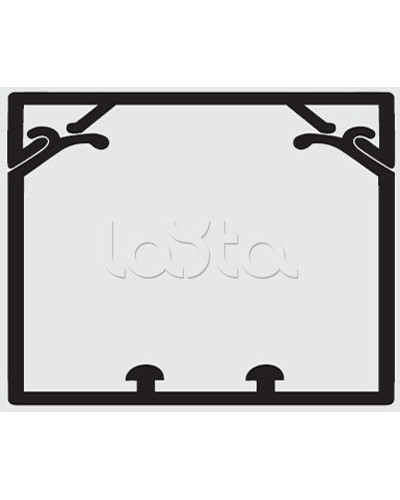 Короб с крышкой с направляющими для установки разделителей ТА-GN 100x80 мм DKC 01790 в Сергиевом Посаде Кабель-канал Pintop.ru