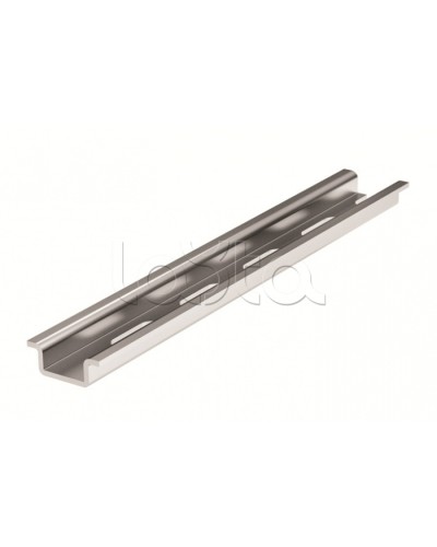 DIN-рейка OMEGA 2F 15.5х5.5 с перфорацией DKC 02130 в Сергиевом Посаде Крепежные изделия Pintop.ru