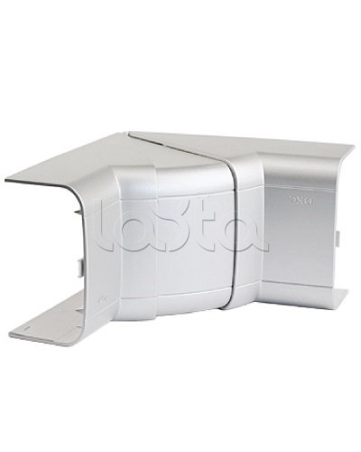 Угол внутренний 90х50 мм, изменяемый 70-120°, цвет серый металлик DKC 09551G в Сергиевом Посаде Аксессуары для кабель-канала Pintop.ru