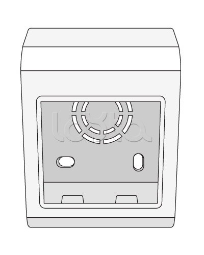 Коробка монтажная под 2 модуля VIVA PDD DKC 10033 в Сергиевом Посаде Аксессуары для кабель-канала Pintop.ru