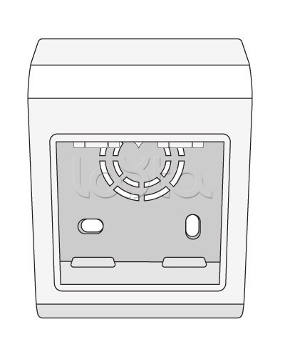 Коробка монтажная под 2 модуля BRAVA DKC 10034 в Сергиевом Посаде Распределительные коробки Pintop.ru