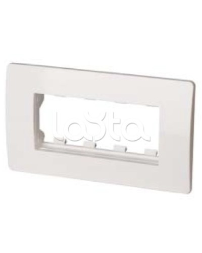 Каркас в сборе с рамкой под 4 модуля VIVA (для монтажа ЭУИ в коробки код 10143) DKC 10245 в Сергиевом Посаде Аксессуары для кабель-канала Pintop.ru