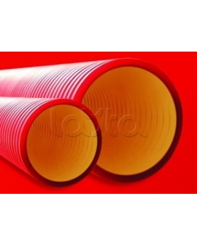 Труба жесткая двустен 110 мм черная DKC 160911A в Сергиевом Посаде Труба гофрированная Pintop.ru