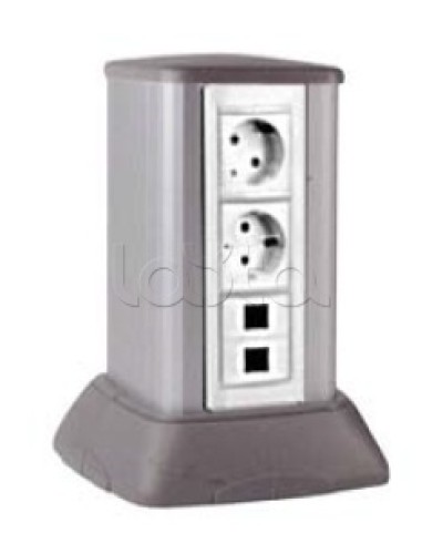 Миниколонна алюминиевая, 0.25 м DKC 19522 в Сергиевом Посаде Аксессуары для кабель-канала Pintop.ru