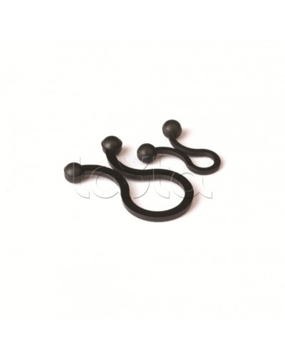 Замок, цвет - черный, д.17,8-20,3 DKC 21043116 в Сергиевом Посаде Крепежные изделия Pintop.ru