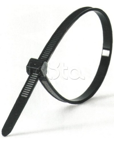 Хомут-стяжка нейлоновый, стандартный P6.6 12.5x1000 чёрный DKC 25343 (100 шт/уп) в Сергиевом Посаде Стяжки-хомуты Pintop.ru