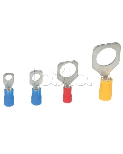 Наконечник с отверстием и изолир.фланцем 1.5-2.5 кв.мм d5.2 DKC (2B5P) в Сергиевом Посаде Держатели, клипсы, скобы Pintop.ru