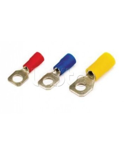 Наконечник с отверстием под винт ф5,2мм, с изолированным фланцем, для сечения провода 2,5-6,0мм2 DKC (2C5P) в Сергиевом Посаде Держатели, клипсы, скобы Pintop.ru