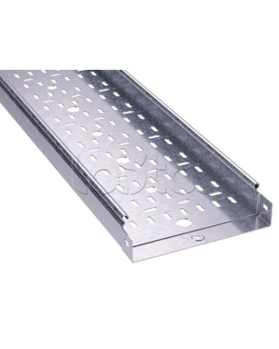 Лоток перфорированный 200x50x3000, толщина металла 1.5мм DKC 3526415 в Сергиевом Посаде Кабельные лотки Pintop.ru