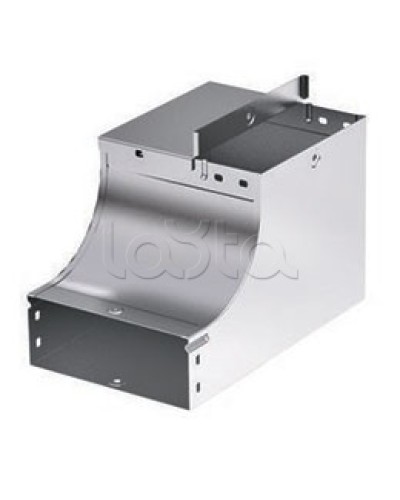 Угол CSSD 90 вертикальный внутр. переходник прав. осн. 100 DKC 37042K в Сергиевом Посаде Аксессуары для лотков Pintop.ru