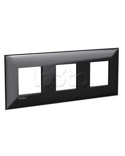 Рамка ARTLEBEDEV Черный квадрат Avanti, 6 мод. DKC 4402906 в Сергиевом Посаде Аксессуары для лотков Pintop.ru