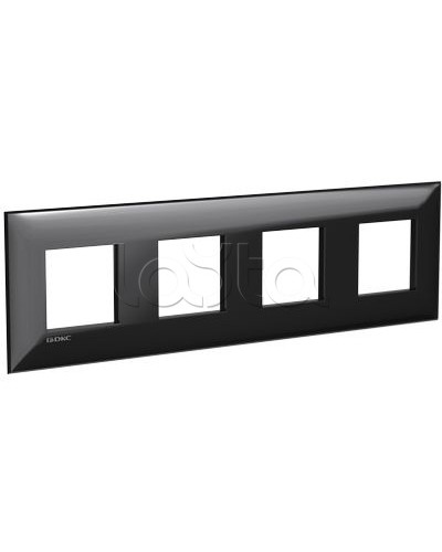 Рамка ARTLEBEDEV Черный квадрат Avanti, 8 мод. DKC 4402908 в Сергиевом Посаде Аксессуары для лотков Pintop.ru