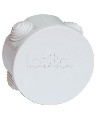 Коробка ответвительная с кабельными вводами, IP44, д.65х35 мм (24 шт/уп) DKC 53500R в Сергиевом Посаде Распределительные коробки Pintop.ru