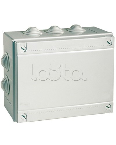 Коробка ответвительная с кабельными вводами, IP55, 120х80х50 мм DKC 53900 в Сергиевом Посаде Распределительные коробки Pintop.ru