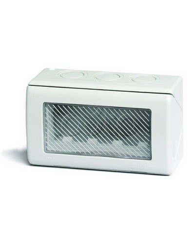 Модульная настен. коробка для эл/устан. изделий VIVA, IP55,4мод. DKC 54755 в Сергиевом Посаде Аксессуары для кабель-канала Pintop.ru